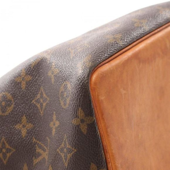Louis Vuitton Petit Noe Monogram Shoulder Bag PVC Leather Brown - Picture 7 of 7